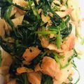 YukiYuki33's cooksnap of when they made ほうれん草としめじの塩さば和え.