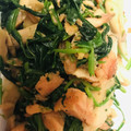 YukiYuki33's cooksnap of when they made ほうれん草としめじの塩さば和え.