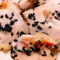 honey19's cooksnap of when they made 揚げない！塩麹むね肉のごま焼き☆お弁当も.