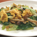 りなぽんぽん♪'s cooksnap of when they made 卵・青梗菜のナムル風炒め物♪簡単.