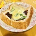 もみたん☆'s cooksnap of when they made ♪味噌チーズトースト♪.