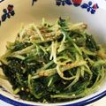 YUKIKI☆'s cooksnap of when they made お弁当に！水菜のごま和え.