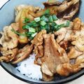 あさここなっつ's cooksnap of when they made 豚こま切れ肉で簡単。甘辛豚丼！.