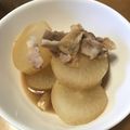 june1976's cooksnap of when they made 大根大量消費　大根、豚バラ肉、薄揚げ煮物.