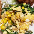 ひめポ's cooksnap of when they made 旨旨♡ ほうれん草とたまご炒め.