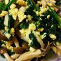 ＠すみれちゃん's cooksnap of when they made きのこもおいしい！ほうれん草サラダ.