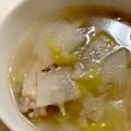MULA's cooksnap of when they made ＊生姜入り＊手羽先と大根のスープ＊.