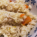 キュキュットさん's cooksnap of when they made 鍋の残りde鍋出汁ﾘﾒｲｸ♡炊き込みご飯.
