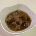 papikun's cooksnap of when they made 大根と鶏もも肉のホッコリ時短煮物.
