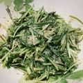 ヒロ415's cooksnap of when they made 水菜の簡単！温サラダ.