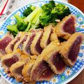 ももんじゃー's cooksnap of when they made レアで柔らか～な♪まぐろのサクサクフライ.