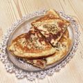 なずなーにゃ。's cooksnap of when they made ☆全粒粉バナナヨーグルホットケーキ☆.