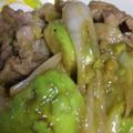Mow*Mow's cooksnap of when they made 豚バラとアボガドのウマ辛炒め♪.
