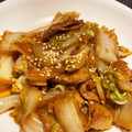 頑張ろうけにち's cooksnap of when they made 白菜と油揚げのごま油炒め.