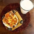 ふか谷's cooksnap of when they made ブルーベリーのヨーグルトパンケーキ.