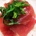70minto's cooksnap of when they made まぐろの漬け丼.