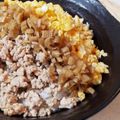 yukky☆mama's cooksnap of when they made そぼろ2色丼.