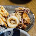 和☆2049's cooksnap of when they made ✿イカの唐揚げ✿.
