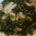 ｽｶｲﾌｨｯｼｭ☆'s cooksnap of when they made 離乳食後期~ほうれん草とお麩のおひたし.