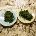 月桃124's cooksnap of when they made ルッコラのおひたし　.