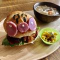 2880naaao's cooksnap of when they made 唐揚げとタルタルでサンドイッチ.