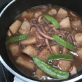 福たろう's cooksnap of when they made イカのゲソと里芋の煮物.