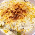 tocoletti's cooksnap of when they made フライパン一つ☆牡蠣とポロネギのグラタン.