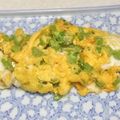 きらり流れ星's cooksnap of when they made 大根の葉入！卵焼き.