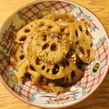 ボブナナ's cooksnap of when they made 時短　レンコンのきんぴら.