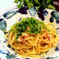 柚子♡⸝⸝⸝'s cooksnap of when they made 大葉たっぷり！えのきとツナの和風パスタ★.