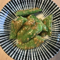 R2016's cooksnap of when they made 【簡単】スナップエンドウのマヨごま和え.