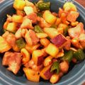 やとこ太郎's cooksnap of when they made さつまいもと鶏肉のカシューナッツ炒め♪.