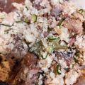 喜八＆Hacchi's cooksnap of when they made さっぱり美味しい！鯖缶の梅肉白和え！.