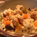 ロングマン's cooksnap of when they made ✿ミックスベジタブルで♡簡単炒り豆腐✿.