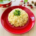 runa10's cooksnap of when they made 生姜でほっこり☆パラパラチャーハン☆.