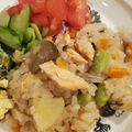 スズラン♪'s cooksnap of when they made 秋野菜の彩り五目炊き込みご飯.