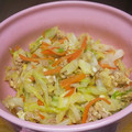 やぁちゃん0420's cooksnap of when they made キャベツと人参のツナ炒め☆しりしり風☆.