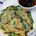 ♡ともりん's cooksnap of when they made 小麦粉＋片栗粉で♪お手軽☆ニラチヂミ.