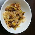 Pg74sheep's cooksnap of when they made キャベツとツナの塩昆布バター炒め.
