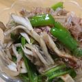 コメ2020's cooksnap of when they made ピーマン・舞茸のきんぴら♪舞茸香る♪.