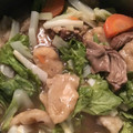 お願いひつじ's cooksnap of when they made 小麦粉と片栗粉でもちもち「すいとん」.