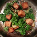 inLondon's cooksnap of when they made [話題入り]激ウマ☆ケールと厚揚げの炒め.