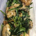 パリトントン's cooksnap of when they made 牡蠣とほうれん草の中華炒め.