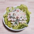 アクセル☆'s cooksnap of when they made カニ？とアボカドのサワークリーム和え.