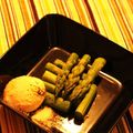 Mawaru7's cooksnap of when they made 超簡単！アスパラポーチドエッグのせ★.