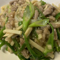 Aco313's cooksnap of when they made 本格、青椒肉絲.