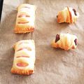 happy_children's cooksnap of when they made 大きいチョコパイ♪.