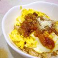 __puririn's cooksnap of when they made 簡単美味(^-^)ミートソースオムライス.