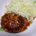 おやんず's cooksnap of when they made つなぎ無し！簡単ヘルシー豆腐ハンバーグ.