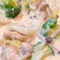 クック3P6LZA☆'s cooksnap of when they made 鶏もも肉と白菜のチーズクリーム煮♪.